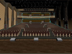 high detail conference center 2 3D 模型