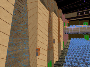 high detail conference center 2 3D 模型