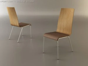 sidechair mitab saga 3D Model