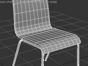 sidechair mitab saga 3D Model