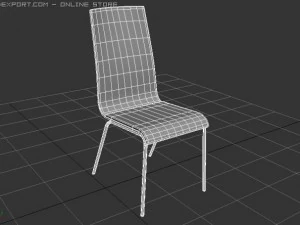 sidechair mitab saga 3D Model