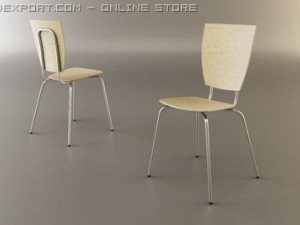 sidechair mitab kvadrat 3D 모델