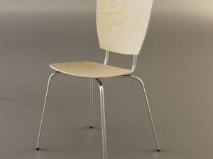 sidechair mitab kvadrat 3D 모델