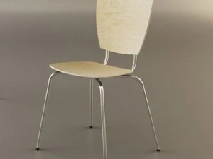 sidechair mitab kvadrat 3D Model