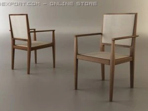 armchair andreu world manili 3D Model