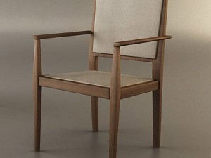 armchair andreu world manili 3D Model