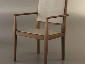 armchair andreu world manili 3D Model
