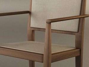 armchair andreu world manili 3D Model