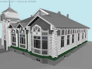 country house 3D Model