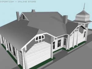 country house 3D Model
