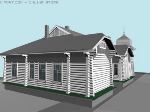 country house 3D Model