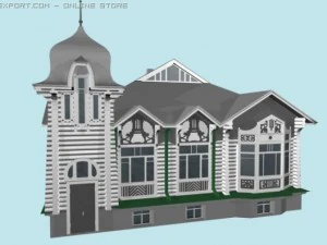 country house 3D Model
