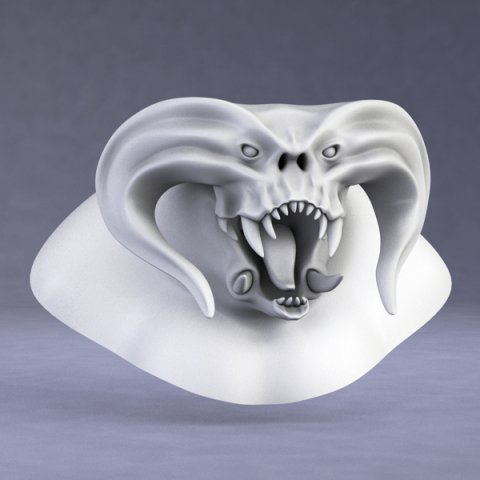 balrog 3D 模型 .c4d .max .obj .3ds .fbx .stl .blend 