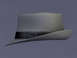Fedora hat 3D Model