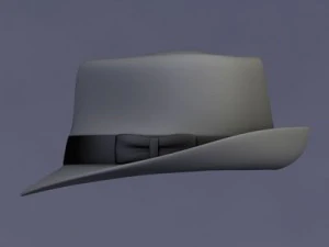 Fedora hat 3D Model