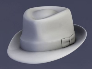 Fedora hat 3D Model
