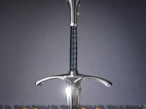 glamdring sword 3D मॉडल