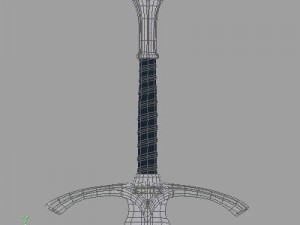 glamdring sword 3D Model