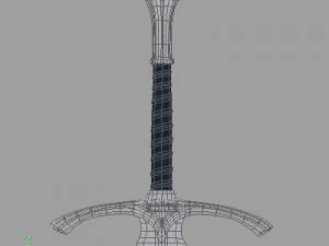 glamdring sword 3D Model