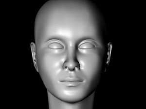 female head 3D Модель
