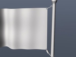 american flag Modelo 3D