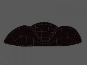three cornered hat 3D मॉडल