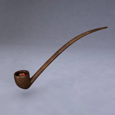 gandalfs pipe 3D Model .c4d .max .obj .3ds .fbx .stl .blend 
