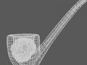 gandalfs pipe Modello 3D