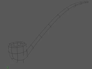 gandalfs pipe 3D Model