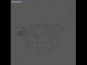 bilbo baggins pipe Model 3D