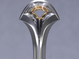 anduril sword 3D 模型