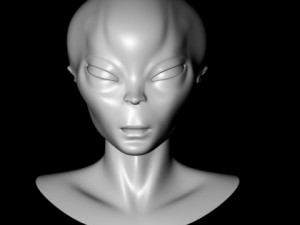 alien 3D 모델