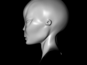 alien 3D 모델