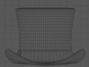 top hat 3D Model