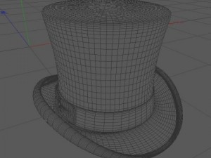 top hat 3D Model