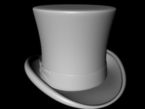 top hat 3D Model