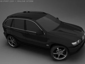 bmw x5 3D Model
