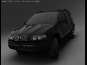 bmw x5 Model 3D