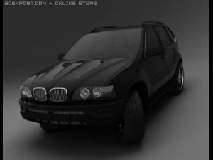 bmw x5 3D Model