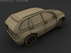 bmw x5 Model 3D