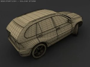 bmw x5 3D Model