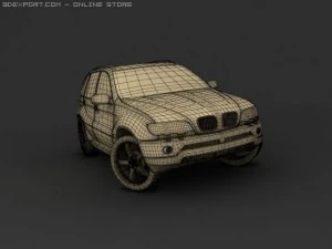 bmw x5 3D Model