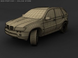 bmw x5 Model 3D