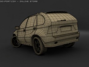 bmw x5 Model 3D