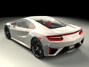 Acura nsx 2015 3D Модель