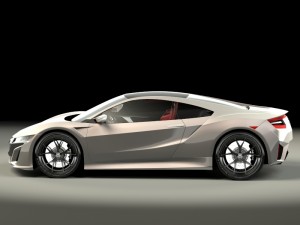 Acura nsx 2015 3D Модель