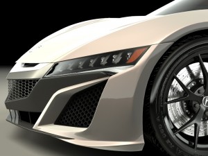 Acura nsx 2015 3D Модель