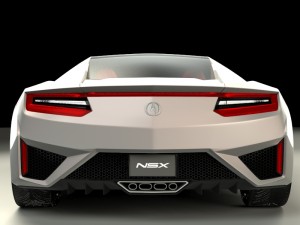 Acura nsx 2015 3D Модель