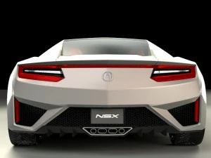 Acura nsx 2015 3D Model