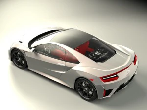 Acura nsx 2015 3D Model